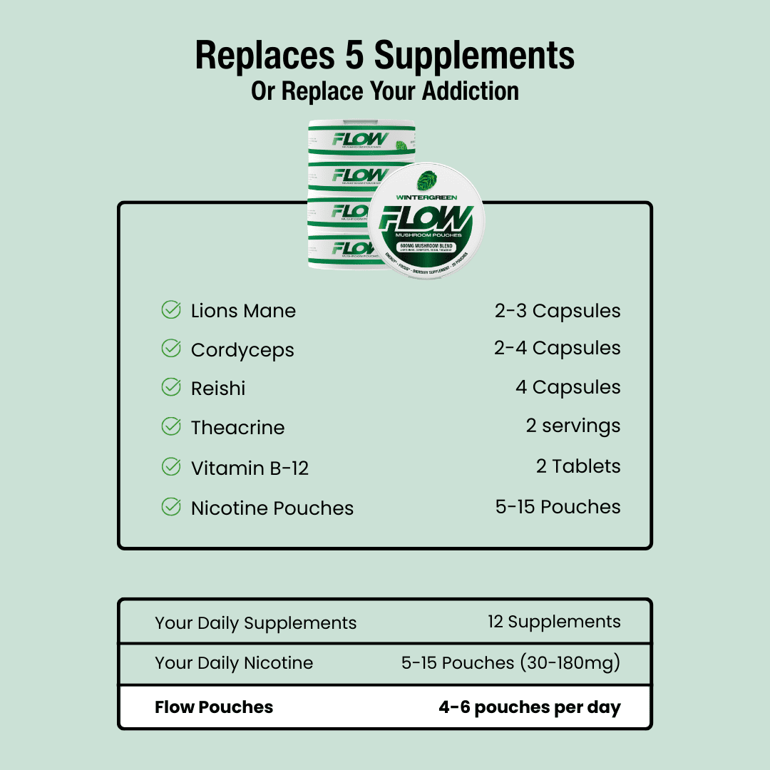 FlowPouch - Nootropic Focus & Energy Pouches