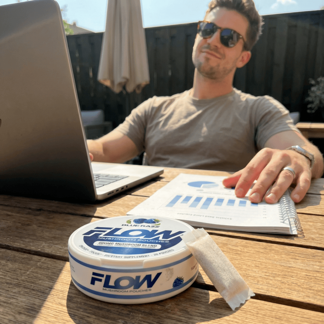 Flow Mushroom Pouches for Nootropic Focus & Energy