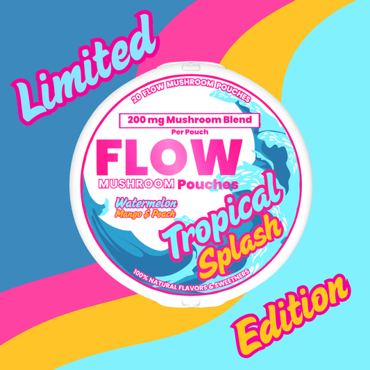 Flow Mushroom Pouches - Tropical Splash