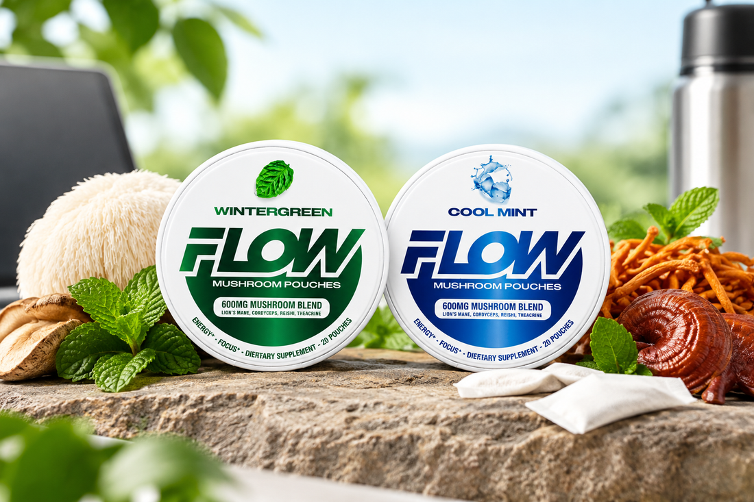 are flow mushroom pouches good for you