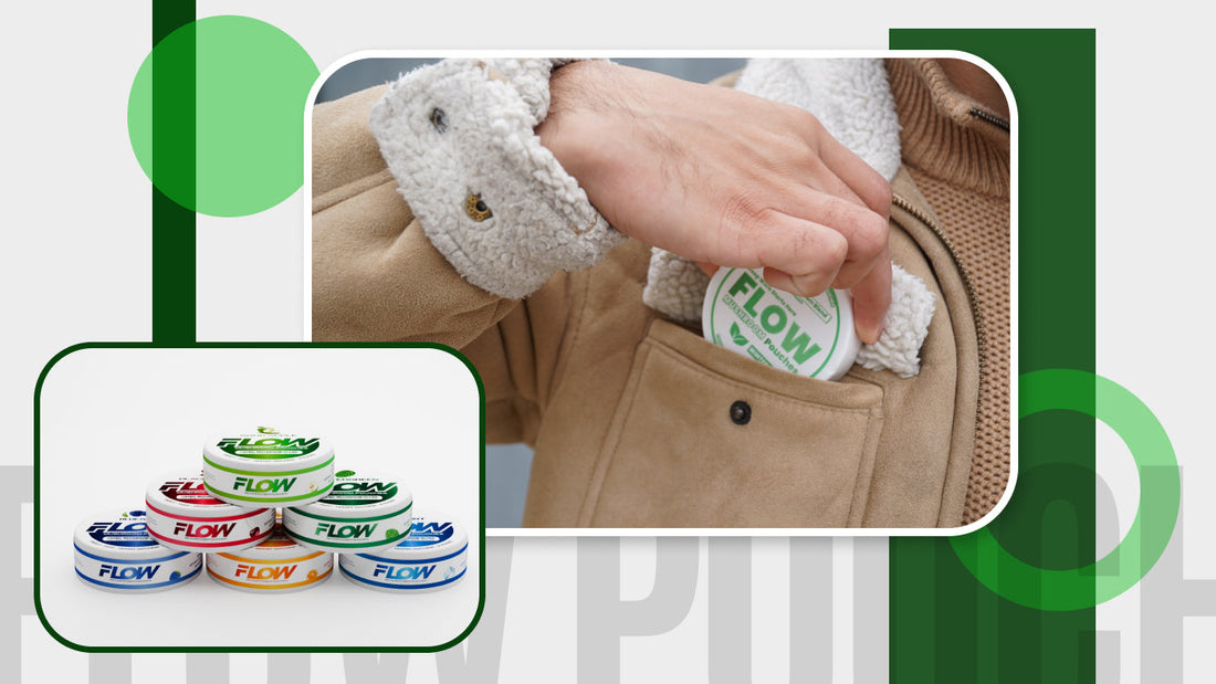 Tobacco-free Pouches - Flow Mushroom Pouches