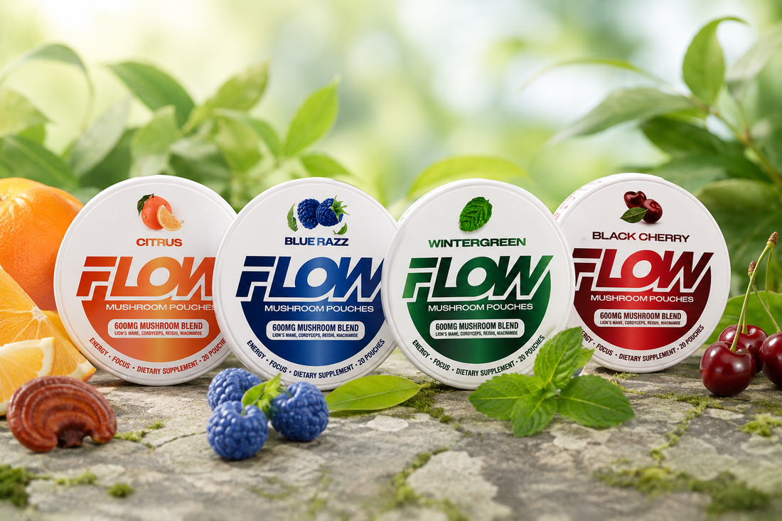 Flavored nicotine-free pouches - Flow Pouch