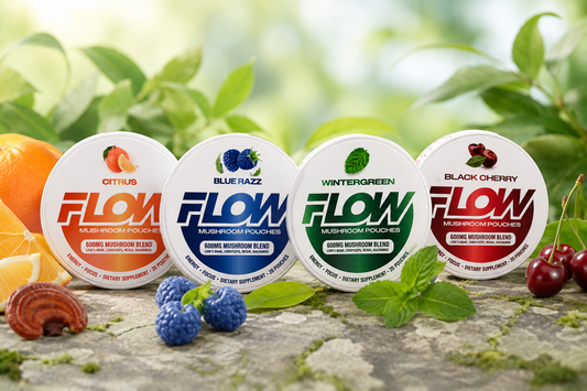Flavored nicotine-free pouches - Flow Pouch