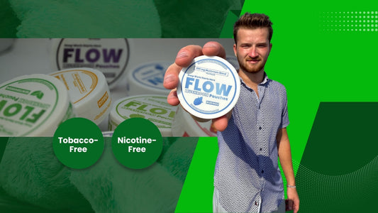 nicotine-free energy flow pouches