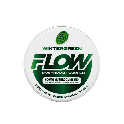 Flow Mushroom Pouches | No-Nicotine No-Caffeine – FLOWPOUCH