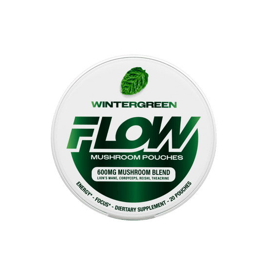 Flow Mushroom Pouches | No-Nicotine No-Caffeine – FLOWPOUCH