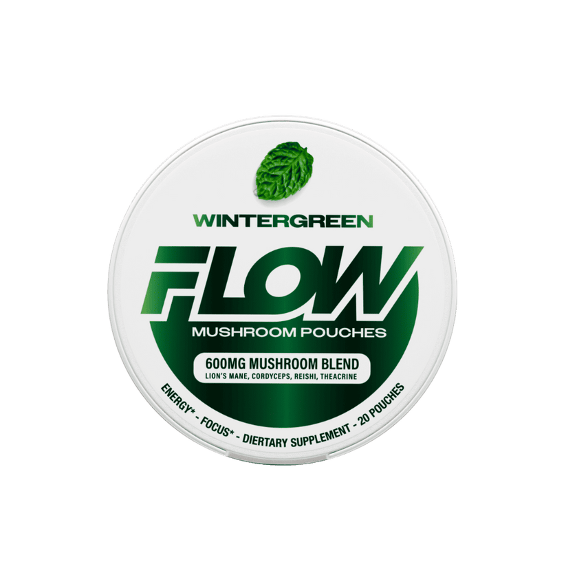 Flow Mushroom Pouches | No-Nicotine No-Caffeine – FLOWPOUCH